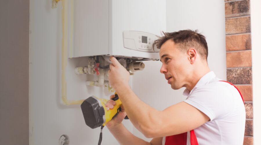 Local tankless water heater installation in North Waterford, ME